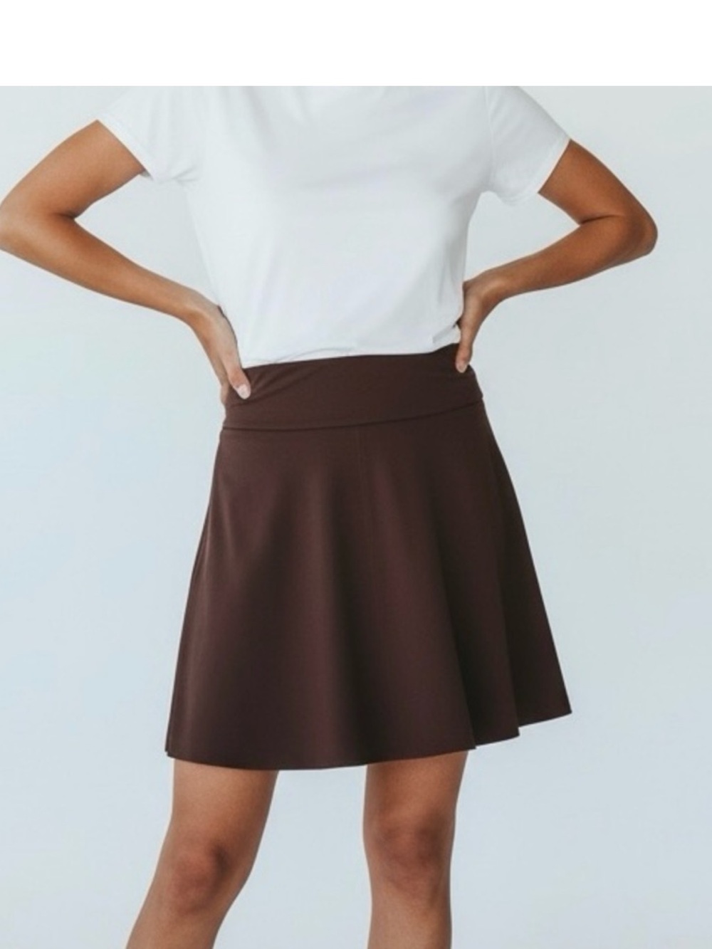 Athleta Brown Active Skirt M
